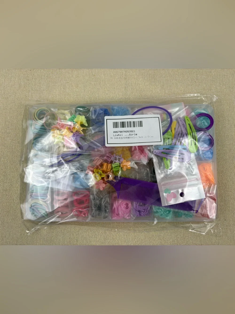 NEW Girl’s Hair Accessories Set-See Photos for Included Items.